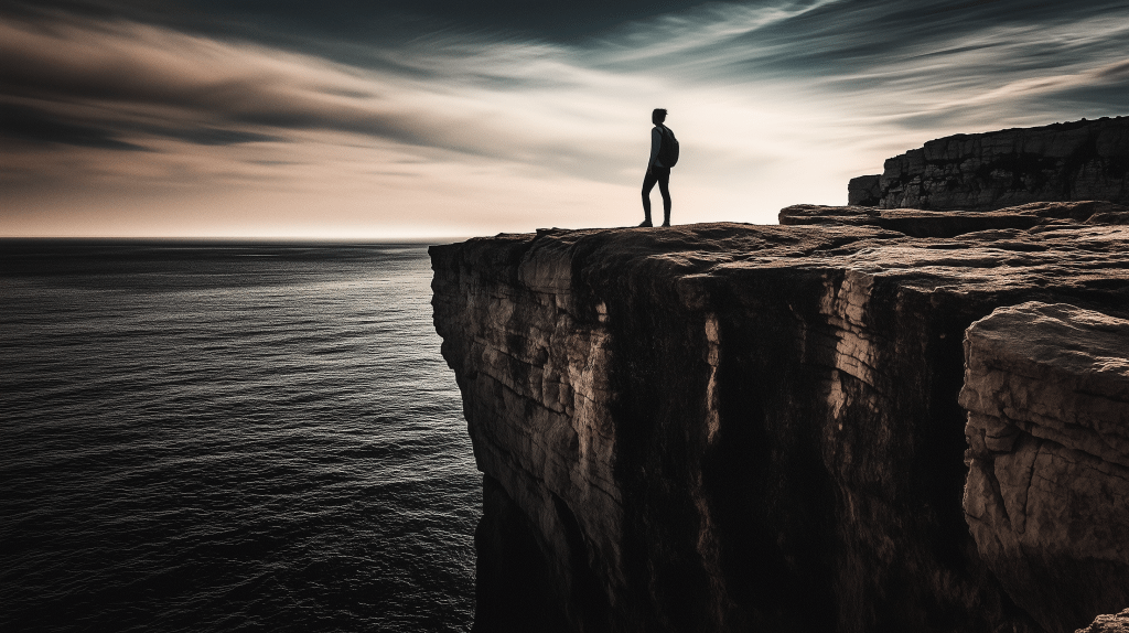 Falaise et océan des possibles — coaching cadres dirigeants HPI