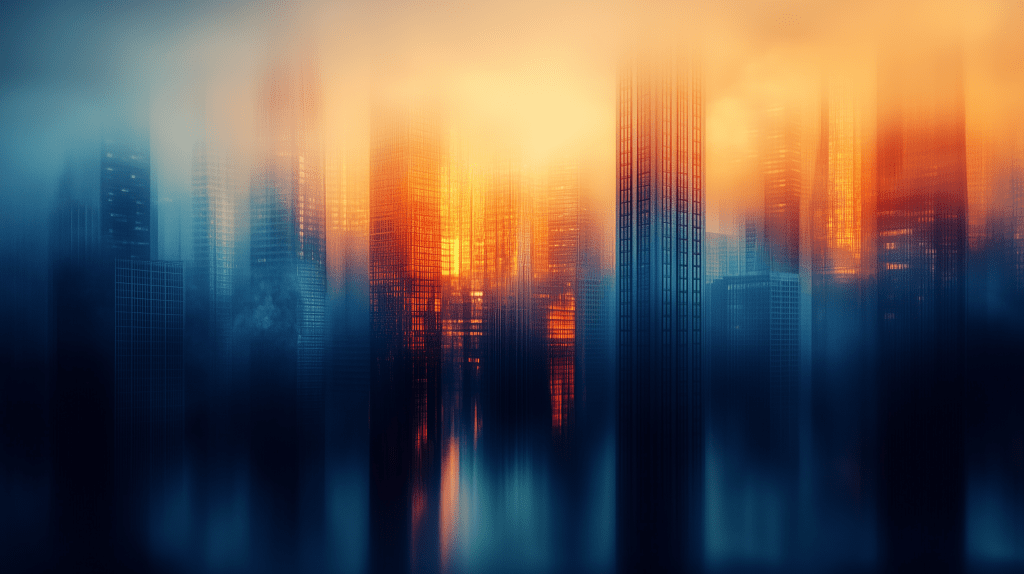 Skyline urbain à l'aube dans la brume — prise de poste HPI, le moment où tout se joue